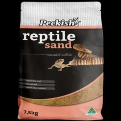 Clearance Peckish - Coastal White Reptile Sand (7.5kg)