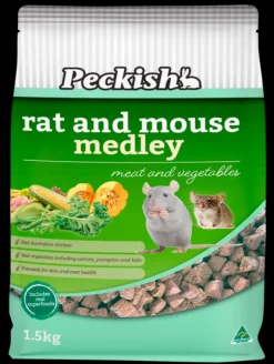 New Peckish - Rat and Mouse Medley Meat and Vegetables (1.5kg)
