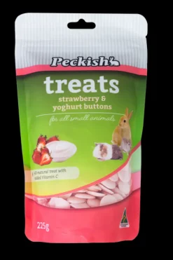 Clearance Peckish - Small Animal Strawberry & Yoghurt Treat 225g