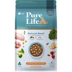 New Pure Life - Natural Boost Chicken Kitten Food