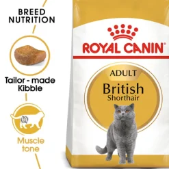 Best Royal Canin - Dry Royal Canin - British Shorthair Breed Adult Cat Dry Food (4kg)