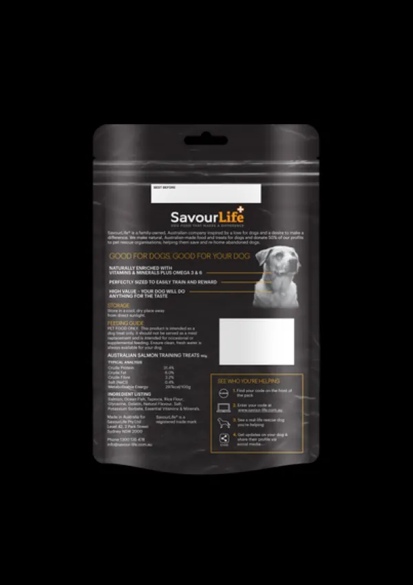 New SavourLife - Treats SavourLife - Australian Salmon Training Treats (150g)