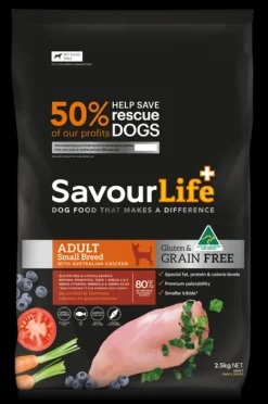 New SavourLife - Foods SavourLife - Grain Free Chicken Small Breed Dog Dry Food (2.5kg)