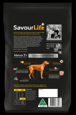 Best SavourLife - Foods SavourLife - Grain Free Chicken Mature 7+ Dog Dry Food (2.5kg)