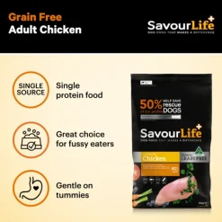 Discount SavourLife - Foods SavourLife - Grain Free Chicken Dog Dry Food (10kg)