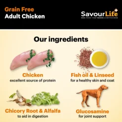 Discount SavourLife - Foods SavourLife - Grain Free Chicken Dog Dry Food (10kg)