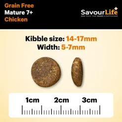 Best SavourLife - Foods SavourLife - Grain Free Chicken Mature 7+ Dog Dry Food (2.5kg)