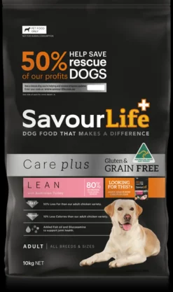 Outlet SavourLife - Foods SavourLife - Grain Free Turkey CarePlus Lean Dog Dry Food (10kg)