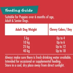 Discount Schmackos - Tasty Bites Chewy Cubes Chicken (130g)