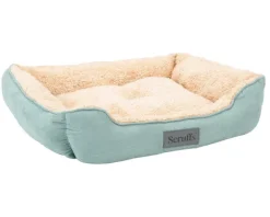 Discount Scruffs - Cosy Box Bed Sage Green (60 x 50cm)