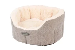 Clearance Scruffs - Woodlands Oval Bed Grey (55cm)