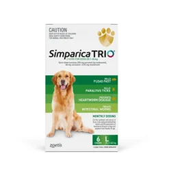 Best Zoetis Simparica Trio - Chews for Dogs 20.1-40kg (6pk)