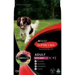 Discount Supercoat - Adult with Beef Dog Dry Food (2.8kg)