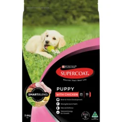 Sale Supercoat - Puppy with Chicken Dog Dry Food (2.6kg)