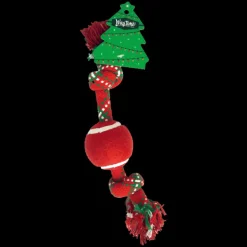 Discount WagTime - Christmas Ball Rope Toy (30cm)