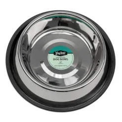 Outlet WagTime - Classic Non-tip Stainless Steel Dog Bowl (1.7L)