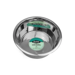 Best WagTime - Classic Stainless Steel Dog Bowl (1.8L)