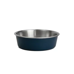 Fashion WagTime - Deep Blue Stainless Steel Cat Bowl (300ml)