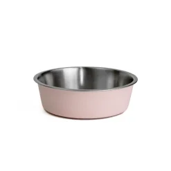 Discount WagTime - Pink Stainless Steel Cat Bowl (300ml)