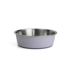 New WagTime - Purple Stainless Steel Cat Bowl (300ml)