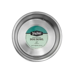 New WagTime - Purple Stainless Steel Dog Bowl (Small)