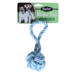 Clearance WagTime - Sling Ball Rope Toy (20cm)